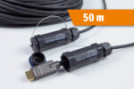 PANZERKABEL HDMI cable 4K 60Hz armored with plug protection 50m