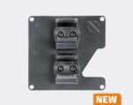 PANZERKABEL Mounting plate, connector protection double